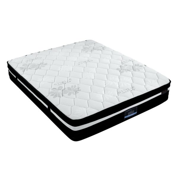 Baton Bed Mattress Size Extra Firm 7 Zone Pocket Spring Foam 28cm