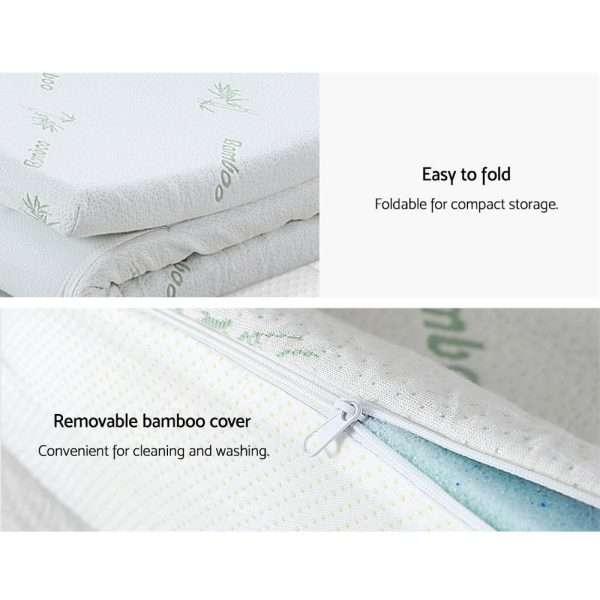 Bedding 11-zone Memory Foam Mattress Topper 8cm – KING