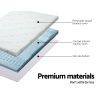 Bedding Cool Gel 7-zone Memory Foam Mattress Topper w/Bamboo Cover 8cm – SINGLE