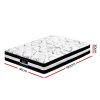 Bastrop Bedding Mykonos Euro Top Pocket Spring Mattress 30cm Thick – SINGLE