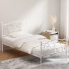 Bed Frame Single Size Metal Frame GROA