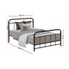 Adel LEO Metal Bed Frame – SINGLE, Black