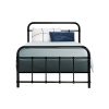 Adel LEO Metal Bed Frame – SINGLE, Black