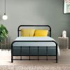 Adel LEO Metal Bed Frame – SINGLE, Black