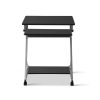 Metal Pull Out Table Desk – Black