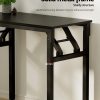 Computer Desk Laptop Table Bookshelf Desk Storage Rack Office Study – Black