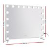 Makeup Mirror with Light LED Hollywood Vanity Dimmable Wall Mirrors – With Frame