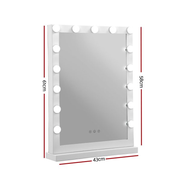 Hollywood Makeup Mirror With Light LED Bulbs Vanity Lighted Stand