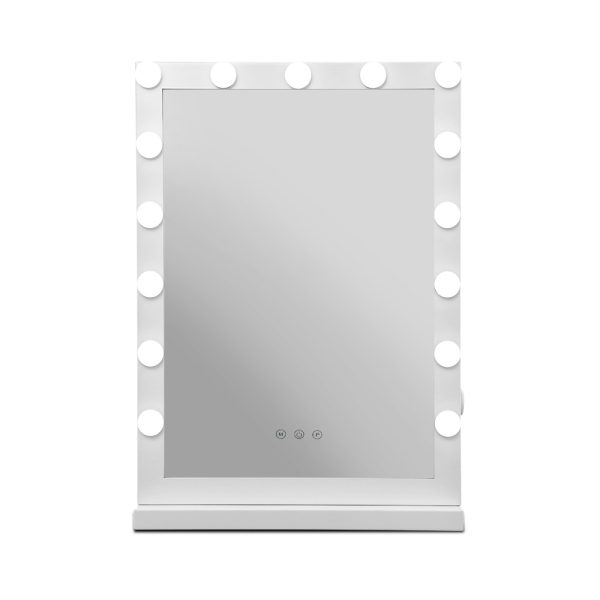 Hollywood Makeup Mirror With Light LED Bulbs Vanity Lighted Stand – 43×61 cm