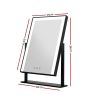 LED Makeup Mirror Hollywood Standing Mirror Tabletop Vanity – Black