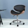 Leather Office Chair – Black