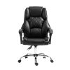 Executive Office Chair Leather Gaming Computer Desk Chairs Recliner – Without Footrest