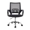 Office Chair Gaming Chair Computer Mesh Chairs Executive Mid Back – Black