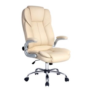 Kea Executive Office Chair Leather – Beige