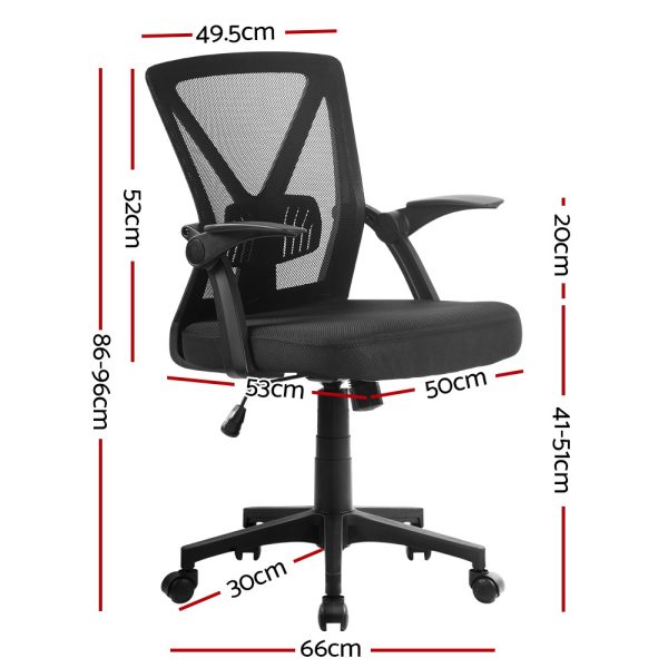 Gaming Office Chair Mesh Computer Chairs Swivel Executive Mid Back