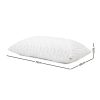 Bedding Set of 2 Rayon Memory Foam Pillow – SINGLE