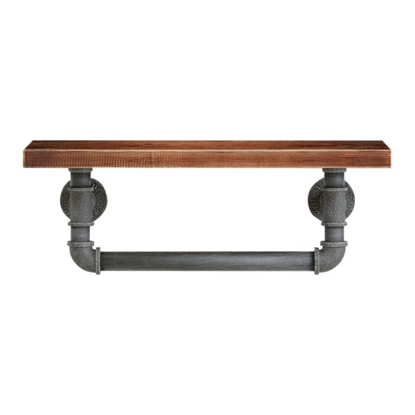 Floating DIY Pipe Shelf – IVES