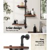 Floating DIY Pipe Shelf 3 Tiers – IVAN