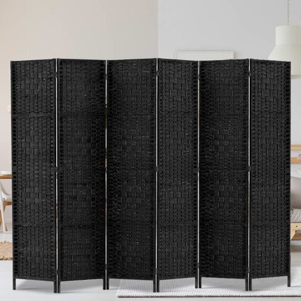 Dania Room Divider Screen Privacy Timber Foldable Dividers Stand