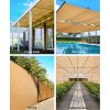 70% Sun Shade Cloth Shadecloth Sail Roll Mesh Outdoor 175gsm – 1.83×50 m, Beige