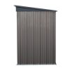 Garden Shed 1.95×1.31M Sheds Outdoor Storage Steel Workshop House Tool Double Door