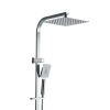 WELS 10” Rain  Set Round Handheld High Pressure Wall Chrome – 10” Round Shower Head