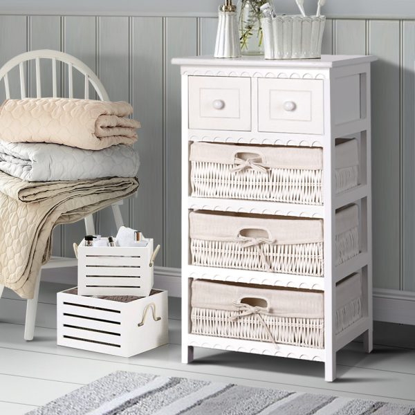 2 Chest of Drawers with 3 Baskets – ELIOT