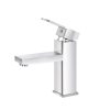 Basin Mixer Tap Faucet Bathroom Vanity Counter Top WELS Standard Brass – Silver