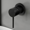 Bathroom Mixer Shower Wall Tap Faucet Basin Sink Bathtub Brass – Black