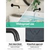 Bathroom Spout Tap Water Outlet Bathtub Wall Mounted – Black