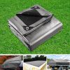 Tarp Tarpaulin 7.3x9m Canvas Camping Heavy Duty Sun Cover