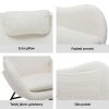 Rocking Chair Armchair Pillow Boucle White