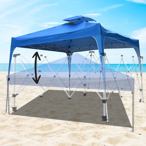 Arcadia Furniture 3M x 3M Outdoor Folding Tent – Navy