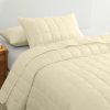 Royal Comfort Coverlet Set Bedspread Soft Touch Easy Care Breathable 3 Piece Set – QUEEN, Beige