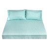 Royal Comfort 1200TC Sheet Set Damask Cotton Blend Ultra Soft Sateen Bedding – QUEEN, Mist