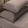 Renee Taylor 1500 Thread Count Pure Soft Cotton Blend Flat & Fitted Sheet Set – KING, Stone