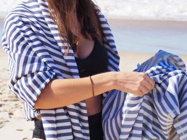 PORTSEA TURKISH COTTON TOWEL – NAVY