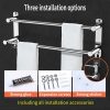 Stretchable 45-75 cm Towel Bar for Bathroom and Kitchen – Two Bars