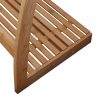 Bamboo Towel Bar Metal Holder Rack 3-Tier Freestanding and Bottom shelf for Bathroom