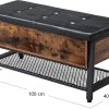 2 Tier Shoe Storage Bench