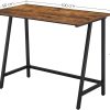 Computer Desk Writing Steel Rustic Work Table