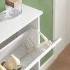 2 Drawer Shoe Cabinet Storage Unit