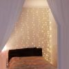 300 LEDs Window Curtain Fairy Lights 8 Modes and Remote Control for Bedroom (300 x 300cm) – Warm White