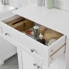 Freestanding Storage Cabinet with Doors/Drawer 60x87x35 cm