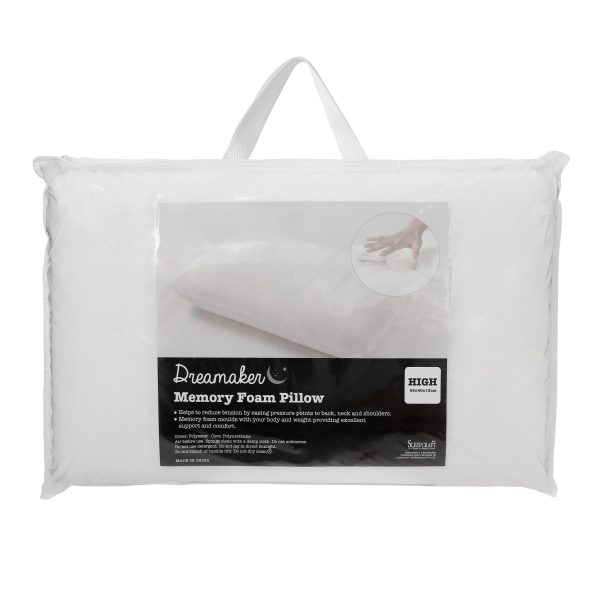 Dreamaker Memory Foam Pillow High Profile