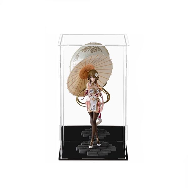 Acrylic Display Case Action Figure Box Dustproof Model Collections – 15x15x25 cm