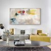 50cmx100cm Abstract Crystal Gold Frame Canvas Wall Art