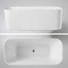 MARBELLA Bathtub Acrylic Freestanding Bath Tub Gloss White 1750x800x633mm