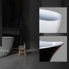 MARBELLA Bathtub Acrylic Freestanding Bath Tub Gloss White 1750x800x633mm