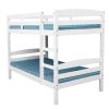 Kingston SlBunk Bed Frame Single Wooden Kids Timber PIne Wood Loft Children Bedroom Furniture